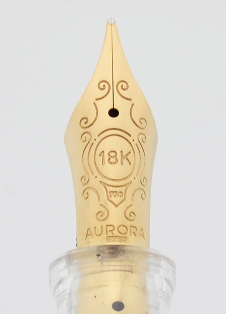 Aurora 88 Demonstrator LE Fountain Pen - Gold Trim, 18k Medium Nib